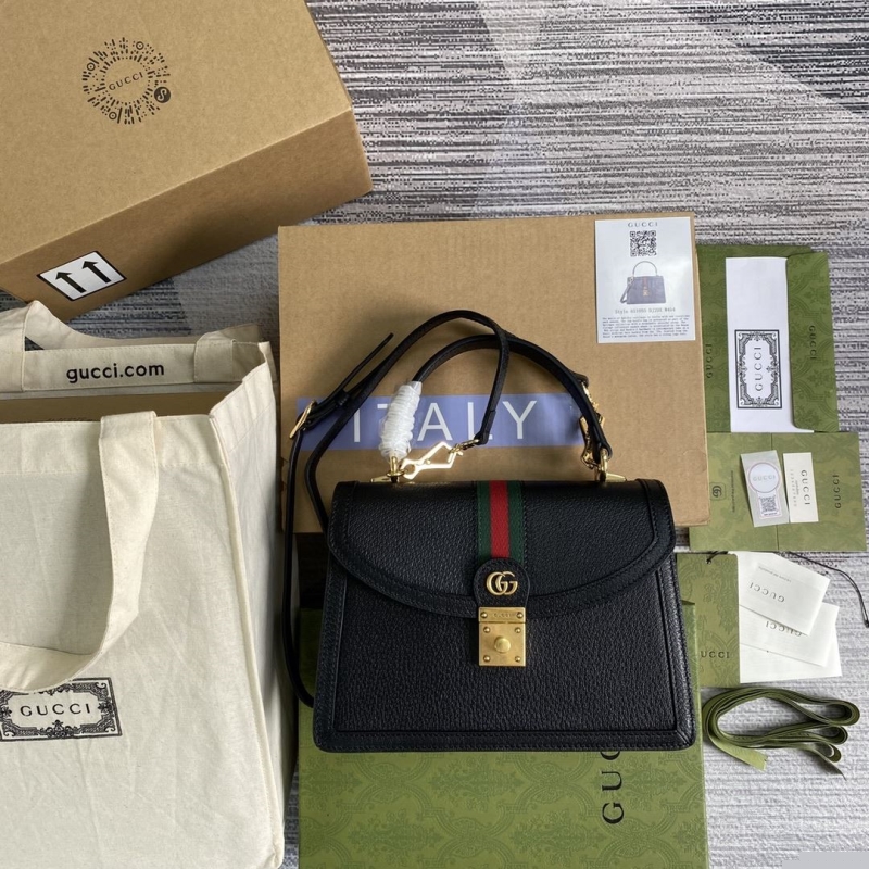 G*u*i top handle bags